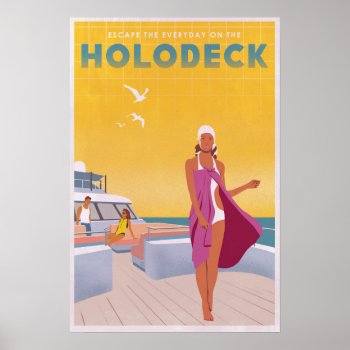 Enjoy The Holodeck Poster by stevethomas at Zazzle