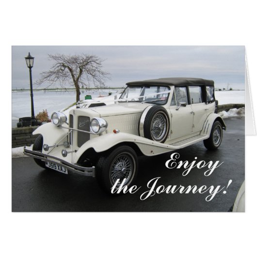 Enjoy the journey car cards (Front Horizontal)