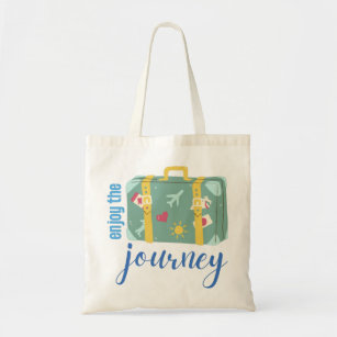 Enjoy The Journey Tote Bags