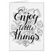 Enjoy The Little Things 1 (Front)