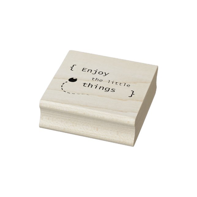 Enjoy The Little Things 2 Rubber Stamp (Stamp)
