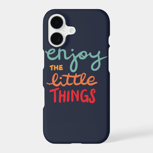 Enjoy the little things Case-Mate iPhone case (Back)