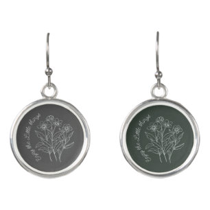 Enjoy the Little Things flowers Earrings