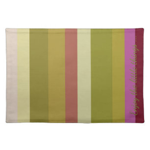 Enjoy the little things in life cloth placemat