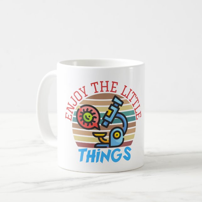 ENJOY THE LITTLE THINGS - LABLIFE   COFFEE MUG (Front Left)