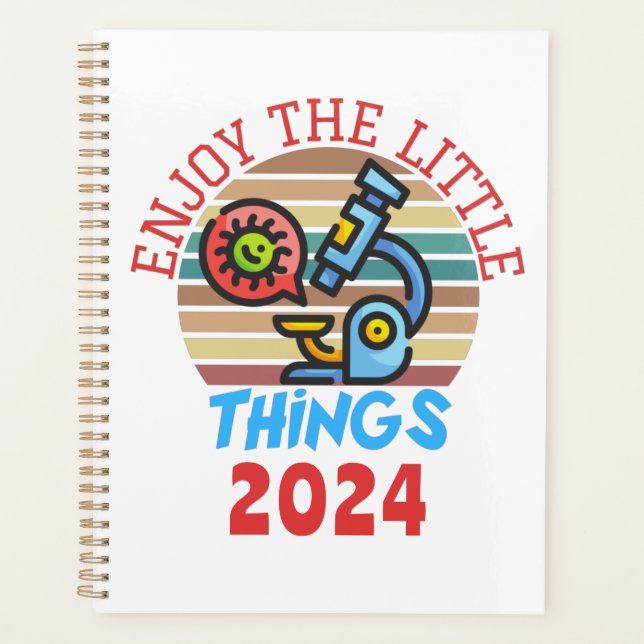 ENJOY THE LITTLE THINGS - LABLIFE PLANNER (Front)