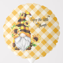 Enjoy the Little Things Sunflower Gnome