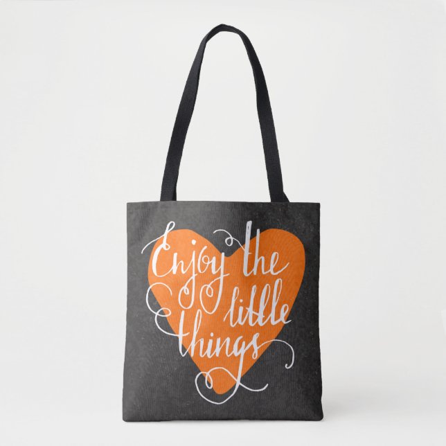 Enjoy The Little Things Tote Bag (Front)