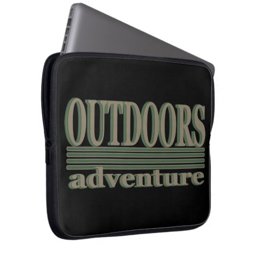 Enjoy the outdoor hiking hikers hike laptop sleeve