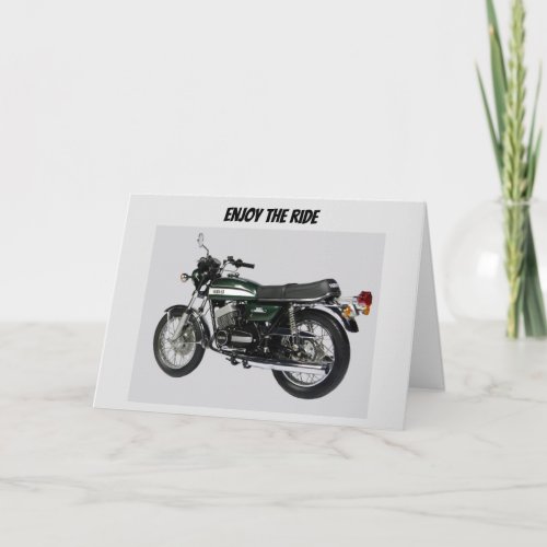 ENJOY THE RIDE 21st  BIRTHDAY HUMOR Card