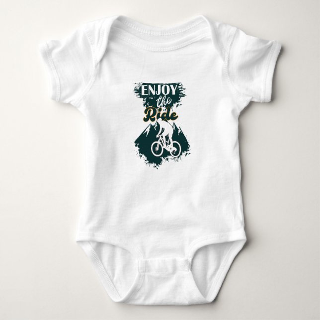 Enjoy The Ride Baby Bodysuit (Front)