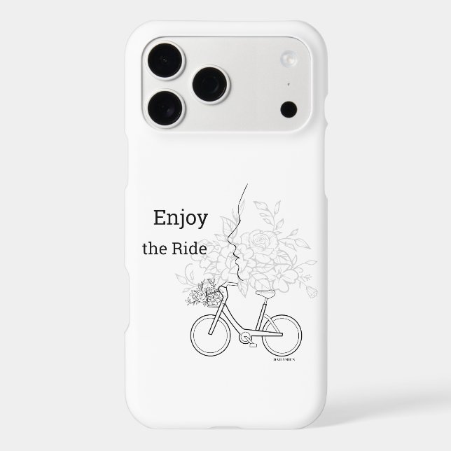  Enjoy the Ride: Minimalist DAILYMIEN  iPhone 17  Case-Mate iPhone Case (Back)