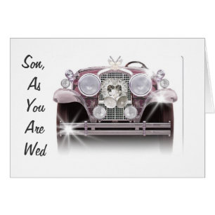ENJOY THE RIDE- ON WEDDING DAY CARDS