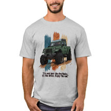 "Enjoy the Road" Vintage Off-Road Jeep Adventure 