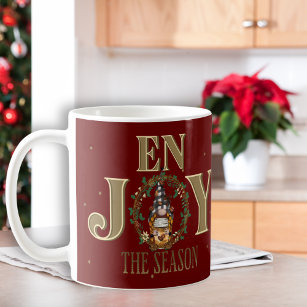 Enjoy the Season Coffee Mrs Gnome  Coffee Mug