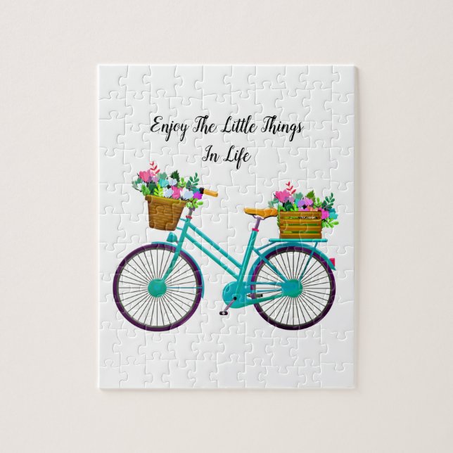 Enjoy the simple things in life jigsaw puzzle (Vertical)