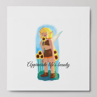 Enjoy the small things peel and stick photo tile
