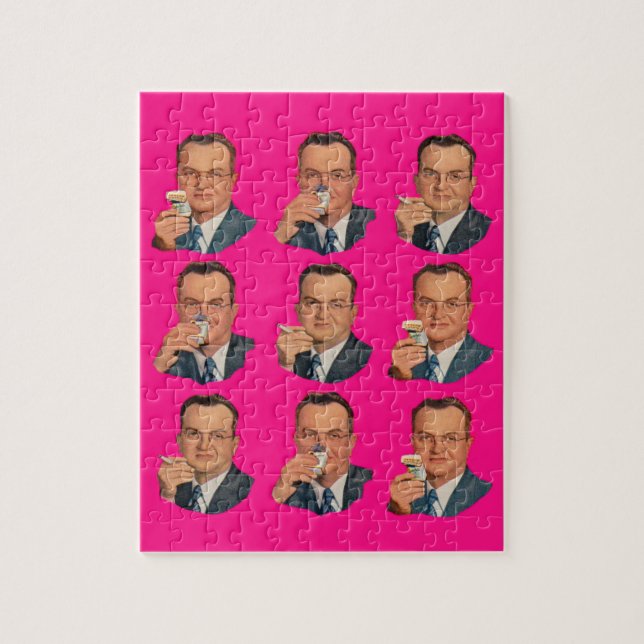 Enjoy the Smoke, Enjoy the Pack Jigsaw Puzzle (Vertical)