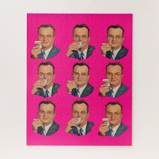 Enjoy the Smoke, Enjoy the Pack Jigsaw Puzzle (Vertical)