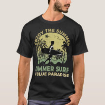 Enjoy the summer Beach Palm Tree Vintage Cool