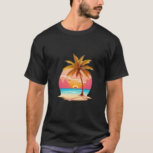 Enjoy The Summer in Sunset T_Shirt