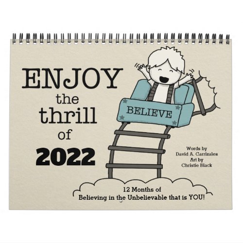 Enjoy the Thrill of 2022 Medium Calendar