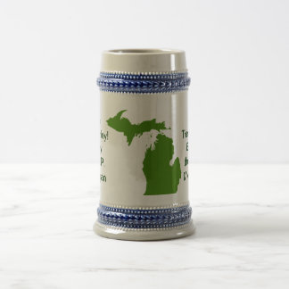 Enjoy the U.P. Michigan with Da Yoopers Beer Stein
