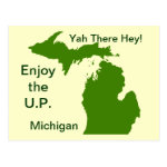 Enjoy the U.P. Michigan with Da Yoopers Postcard