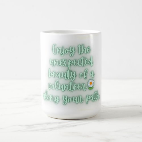 Enjoy the Unexpected Series _ Flower Magic Mug