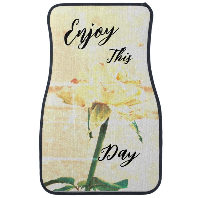 Enjoy This Day! Car Floor Mat (Front)