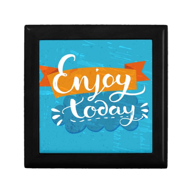 Enjoy Today Jewelry Box (Front)