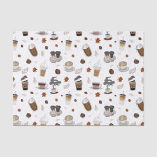 Enjoy Your Coffee Business Tissue Paper