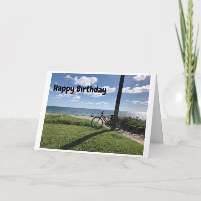 ENJOY YOUR DAY *IN YOUR OWN WAY* BIRTHDAY CARD (Front)