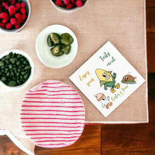 Enjoy your tasty meal napkins