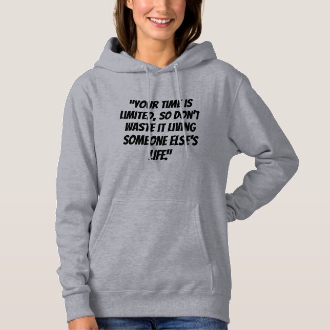enjoy your team hoodie (Front)