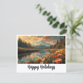 Enjoy Your Vacation Holiday Postcard
