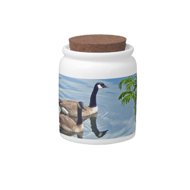 Enjoying a Swim Candy Jar (Front)