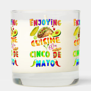 Enjoying Cuisine On Cinco de Mayo Scented Candle