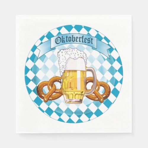 Enjoying Oktoberfest Oktoberfest Napkins