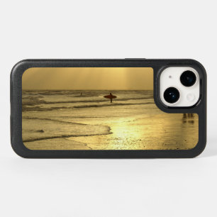 Enjoying the Beach at Sunset OtterBox iPhone Case