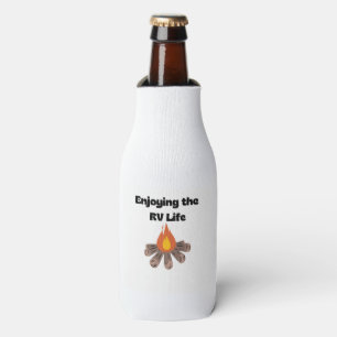 Enjoying the RV Life with a Campfire bottle cooler