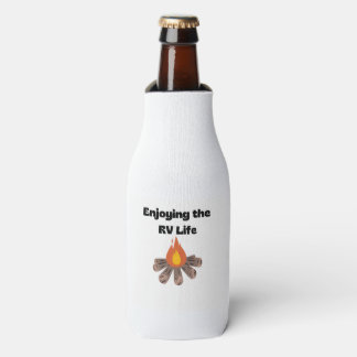 Enjoying the RV Life with a Campfire bottle cooler