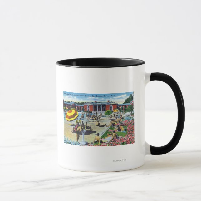 Enjoying the Saratoga Spa Recreation Center Mug (Right)