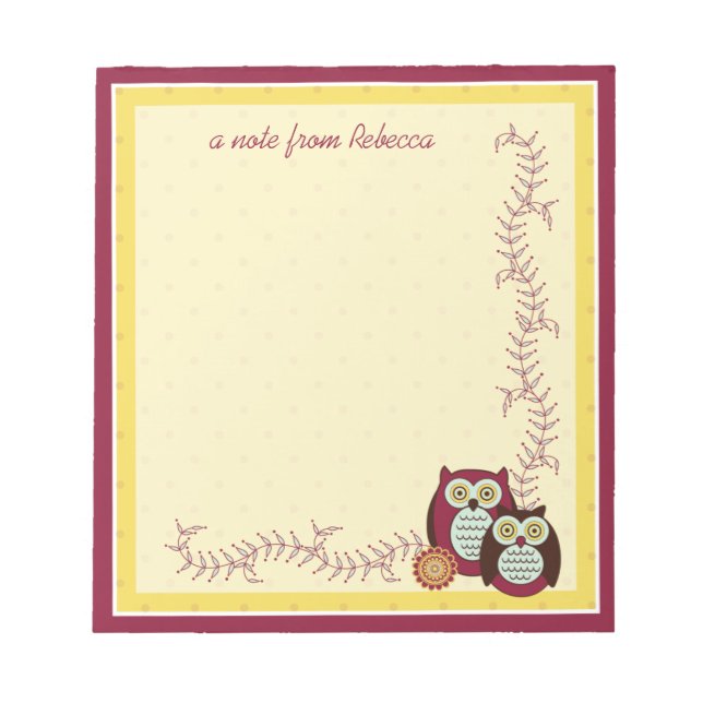 Enjoying the Sunshine Notepad (Front)