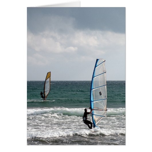 Enjoying the wind cards (Front)