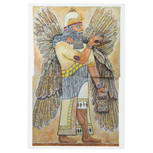 Enki The Annunaki Metal Print