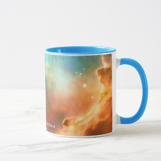 Enlarged Region of The Omega Nebula Mug (Right)