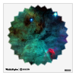 Enlarged Region of The Omega Nebula Wall Decal
