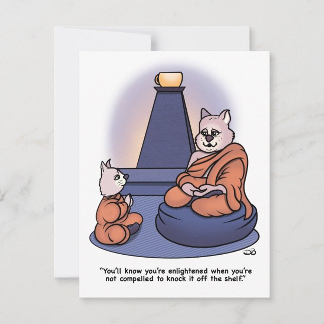 Enlightened Flat Card  (Front)