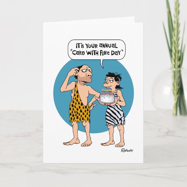 "Enlightened" Male Birthday Card  (Front)